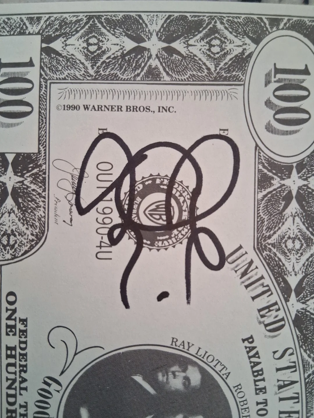 Joe Pesci — Joe Pesci 100 Dollar Bill Authenticated, image 4
