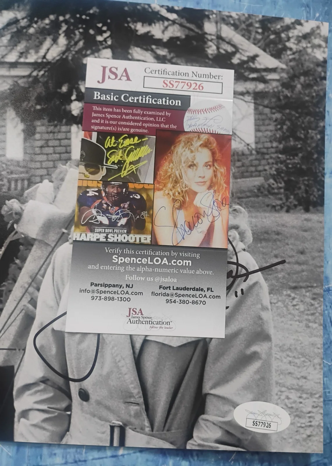 Judith O'Dea Hand Signed 8x10 Photo JSA COA Night Of Living Dead NO US TARIFFS, image 4