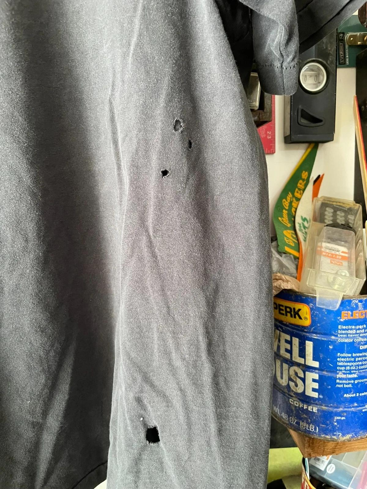 Autographed 1995 Willie Nelson And Family Vintage Shirt Size XL PSA Authentic, изображение 4