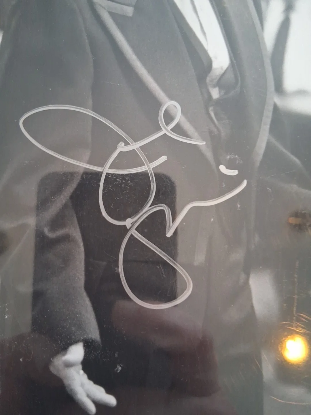 Joe Pesci — Joe Pesci " Rare 1 Of 1 Last Signing) My Cousin Vinny B/W Picture Authenticated, изображение 2