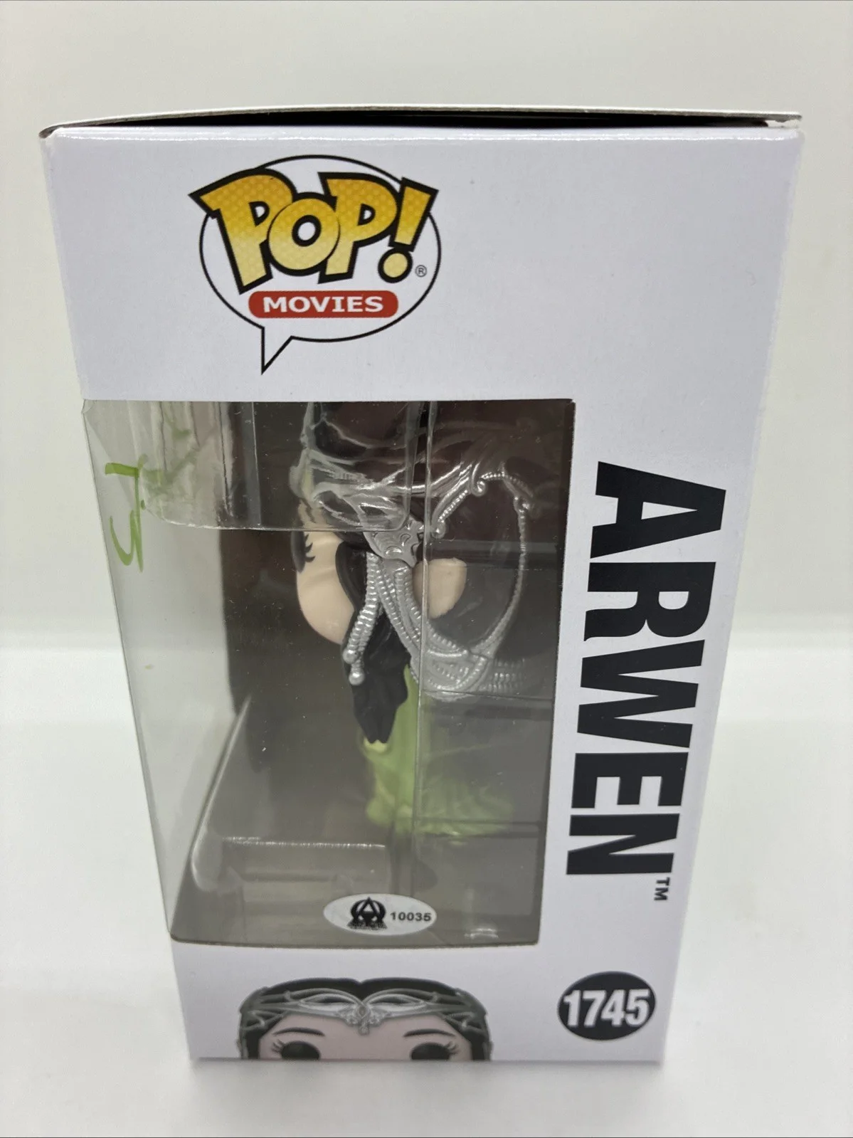 Liv Tyler — LIV TYLER SIGNED Arwen Funko POP #1745 Lord of The Rings - COA, изображение 2