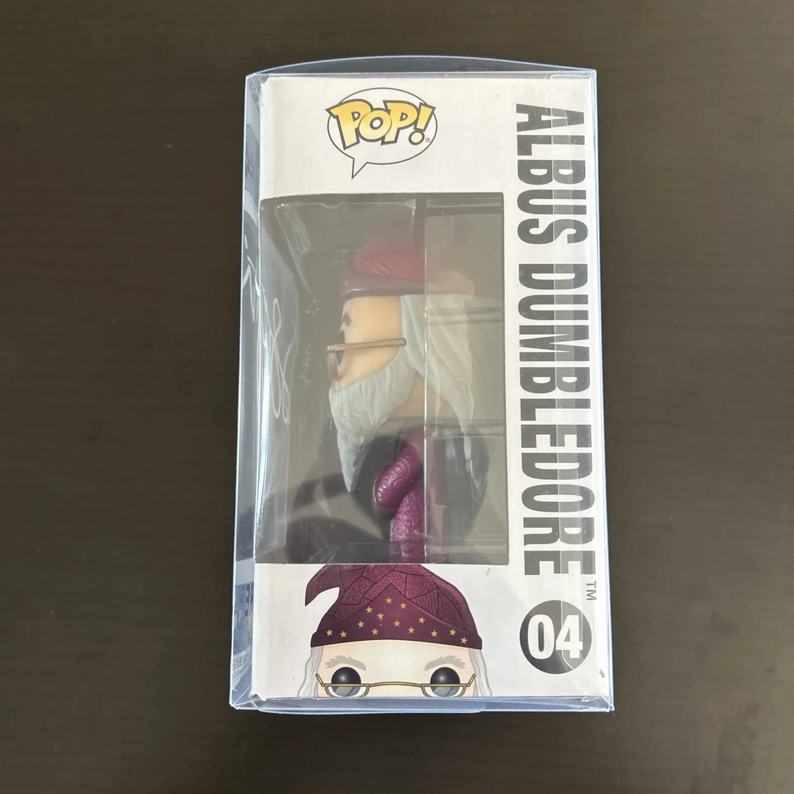 John Lithgow — John Lithgow Signed Funko Pop! ALBUS DUMBLEDORE #04 Harry Potter with case, image 3