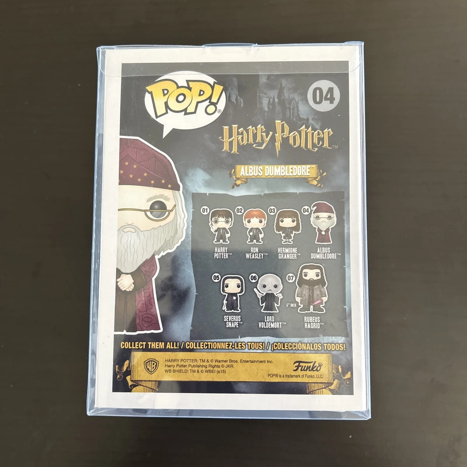 John Lithgow — John Lithgow Signed Funko Pop! ALBUS DUMBLEDORE #04 Harry Potter with case, image 4