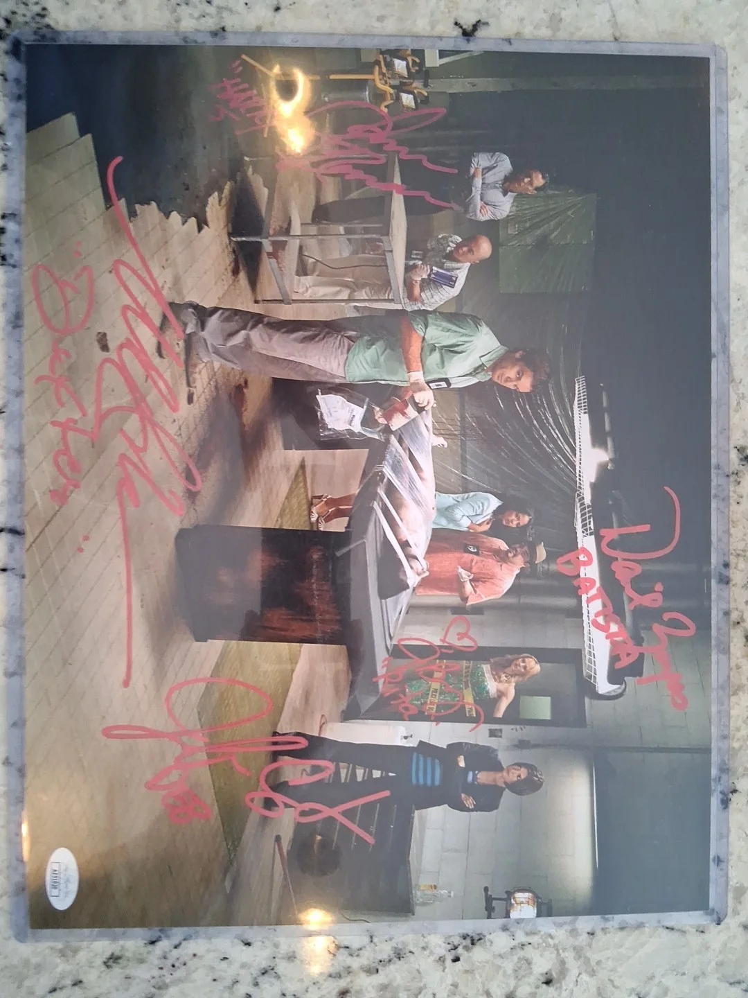 Michael C. Hall, J. Remar, J. Carpenter, J. Benz, D. Zayes — Michael C. Hall, Jen. Carpenter, Julie Benz, James Remar + 3 More Authenticated, изображение 2