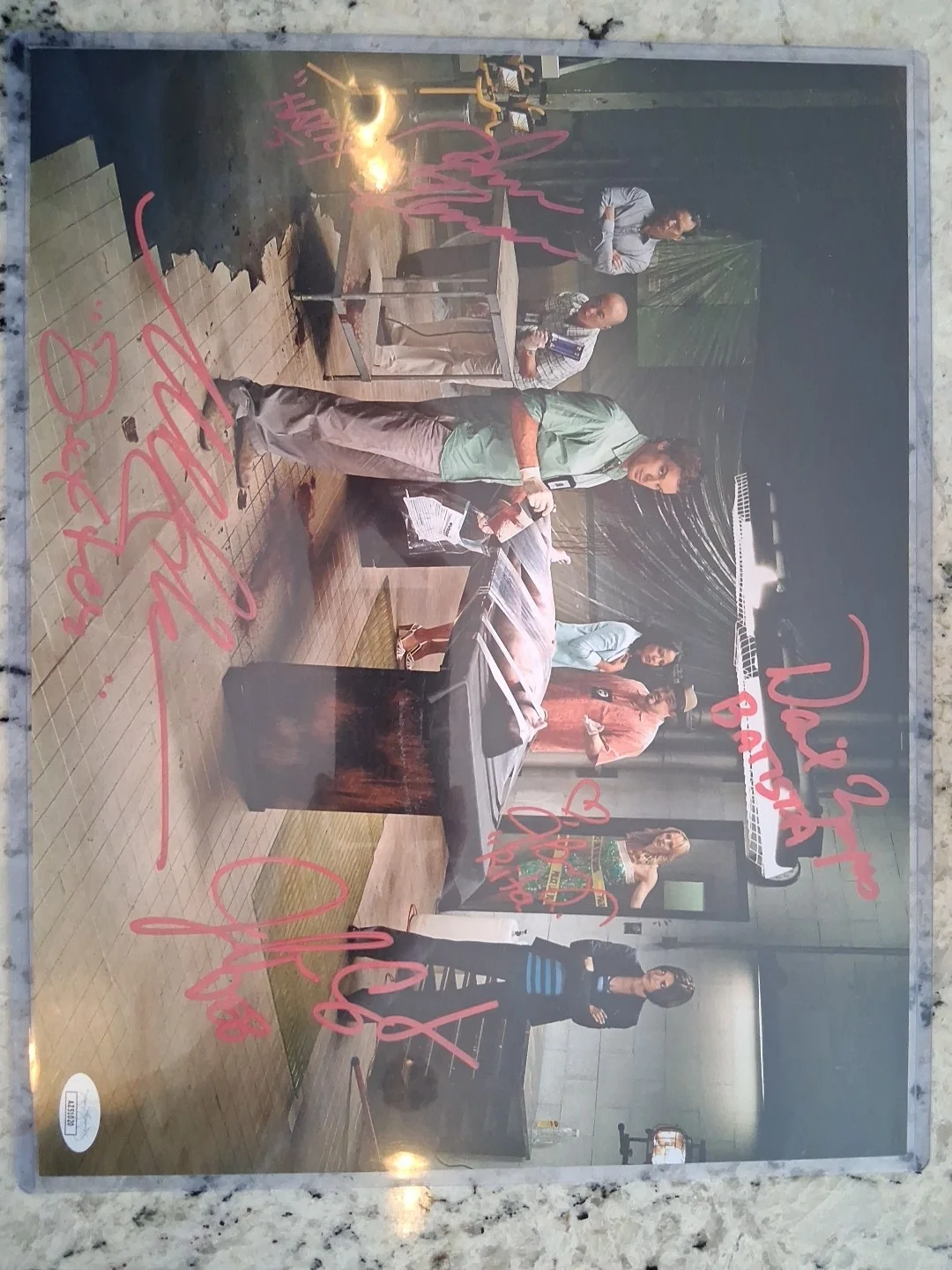 Michael C. Hall, J. Remar, J. Carpenter, J. Benz, D. Zayes — Michael C. Hall, Jen. Carpenter, Julie Benz, James Remar + 3 More Authenticated, изображение 3