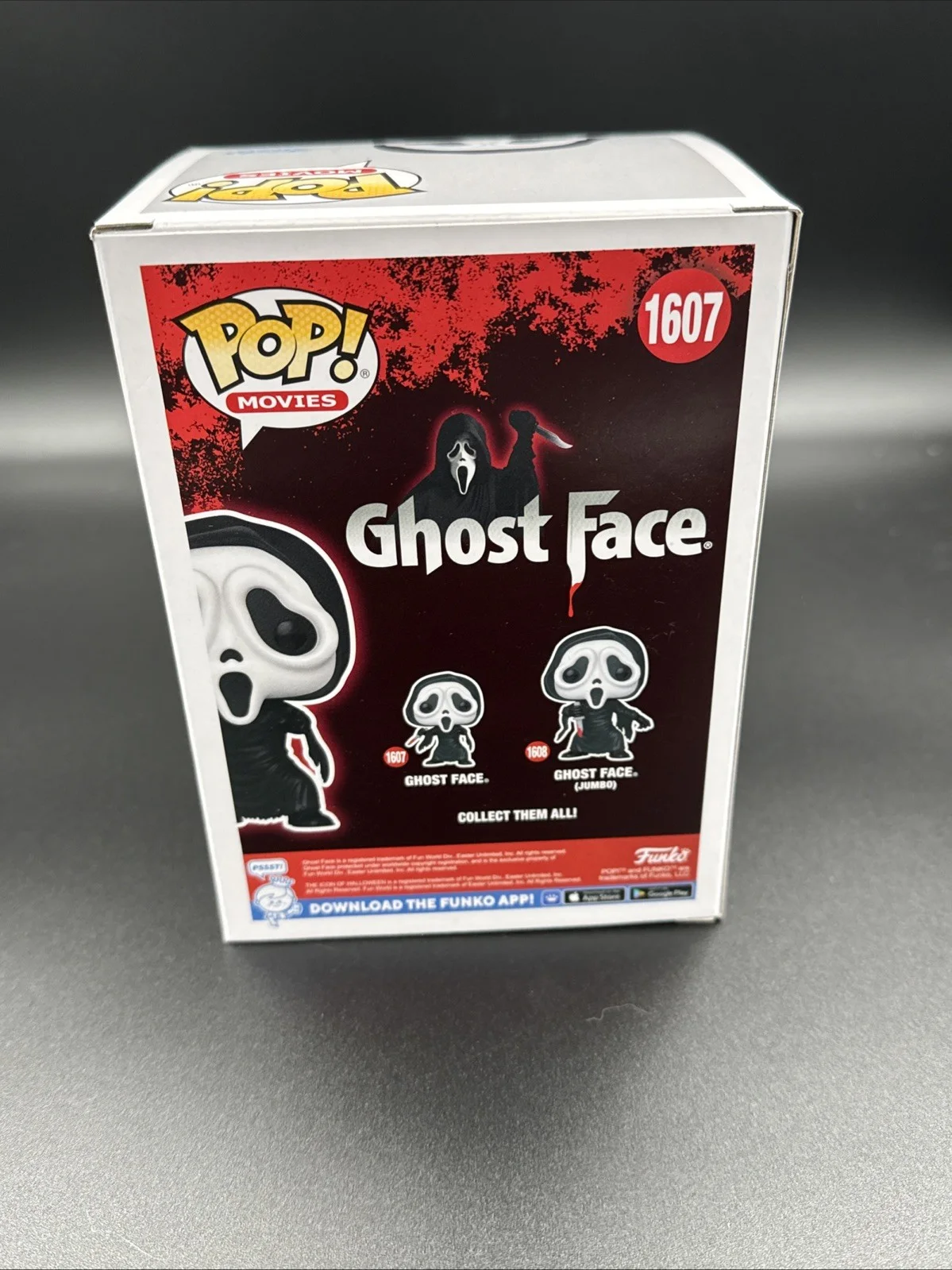 Matthew Lillard — Matthew Lillard Signed Funko Pop #1607 Ghostface Autograph JSA COA Scream, image 2
