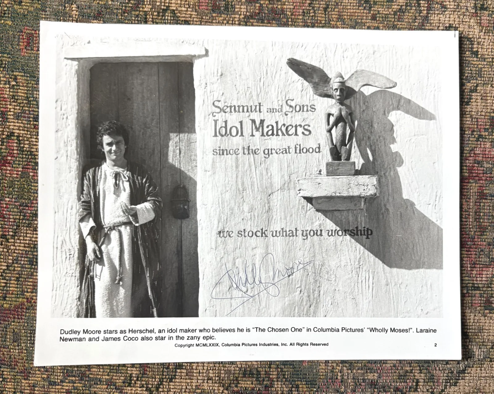 Dudley Moore, Loren Janes — Rare SIGNED 8x10 BW Photos, 1 Signed by Dudley Moore and 1 Signed by Loren Janes, image 4