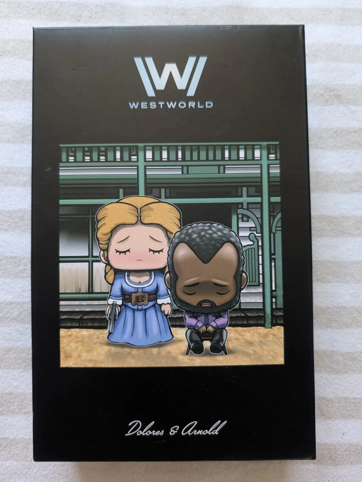 Westworld SuperEmoFriends Dolores and Arnold Figures Complete In Box New Unused, image 2