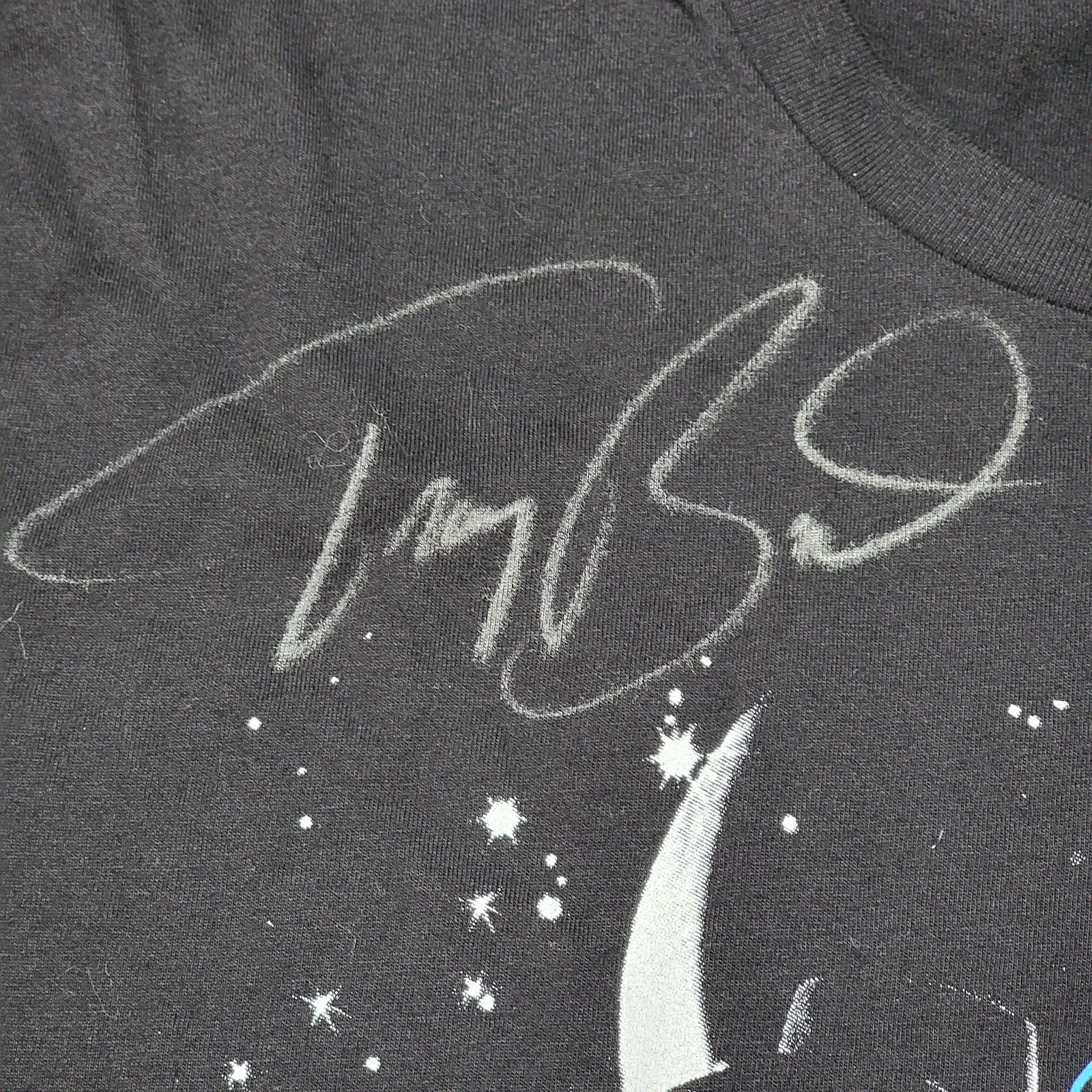 Tracy Byrd Black Unisex Tee "Keeper Of The Stars" w/ Autograph - Size Medium, изображение 3