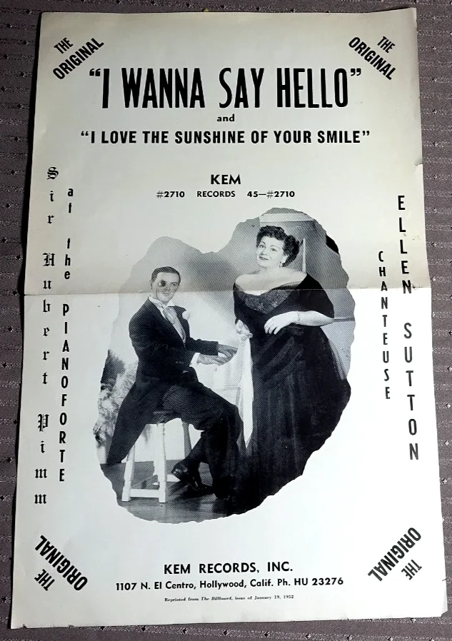1951 Signed Music Contract JIMMY MACDONALD JACK HOFFMAN Kem records JOHNSTONE, изображение 2