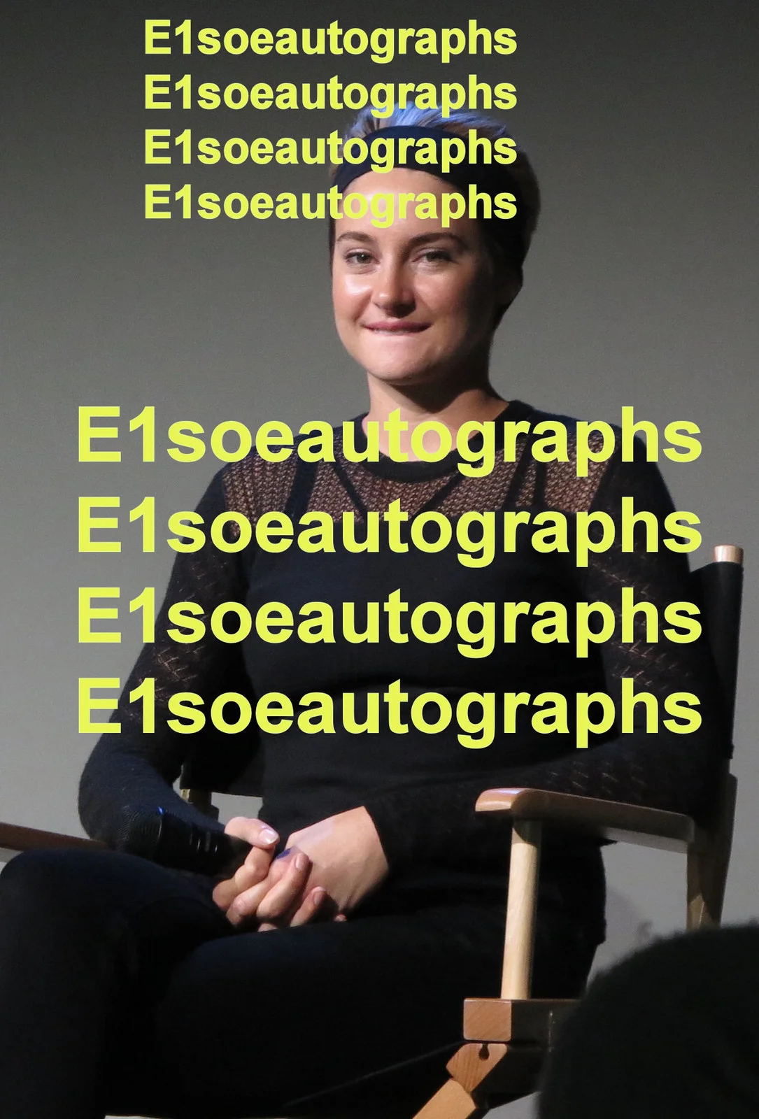 Shailene Woodley — Shailene Woodley signed The Fault In Our Stars 8x10 photo, изображение 5