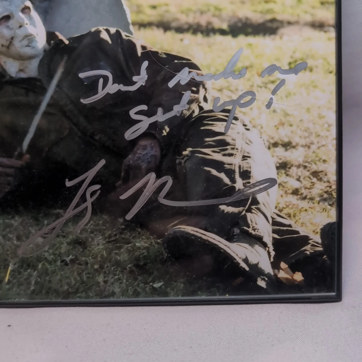TYLER MANE — TYLER MANE Autograph Signed 8x10 Photo HALLOWEEN Michael Myers "Jeremiah", image 2