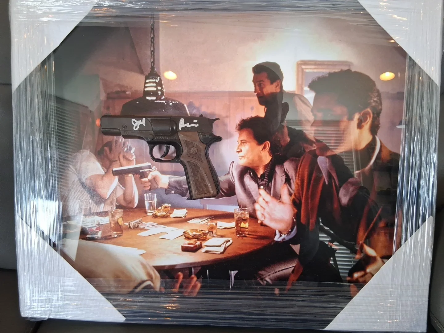 Joe Pesci — Joe Pesci (1 Of 1 , Rare , Last Signing) 17×21, изображение 2