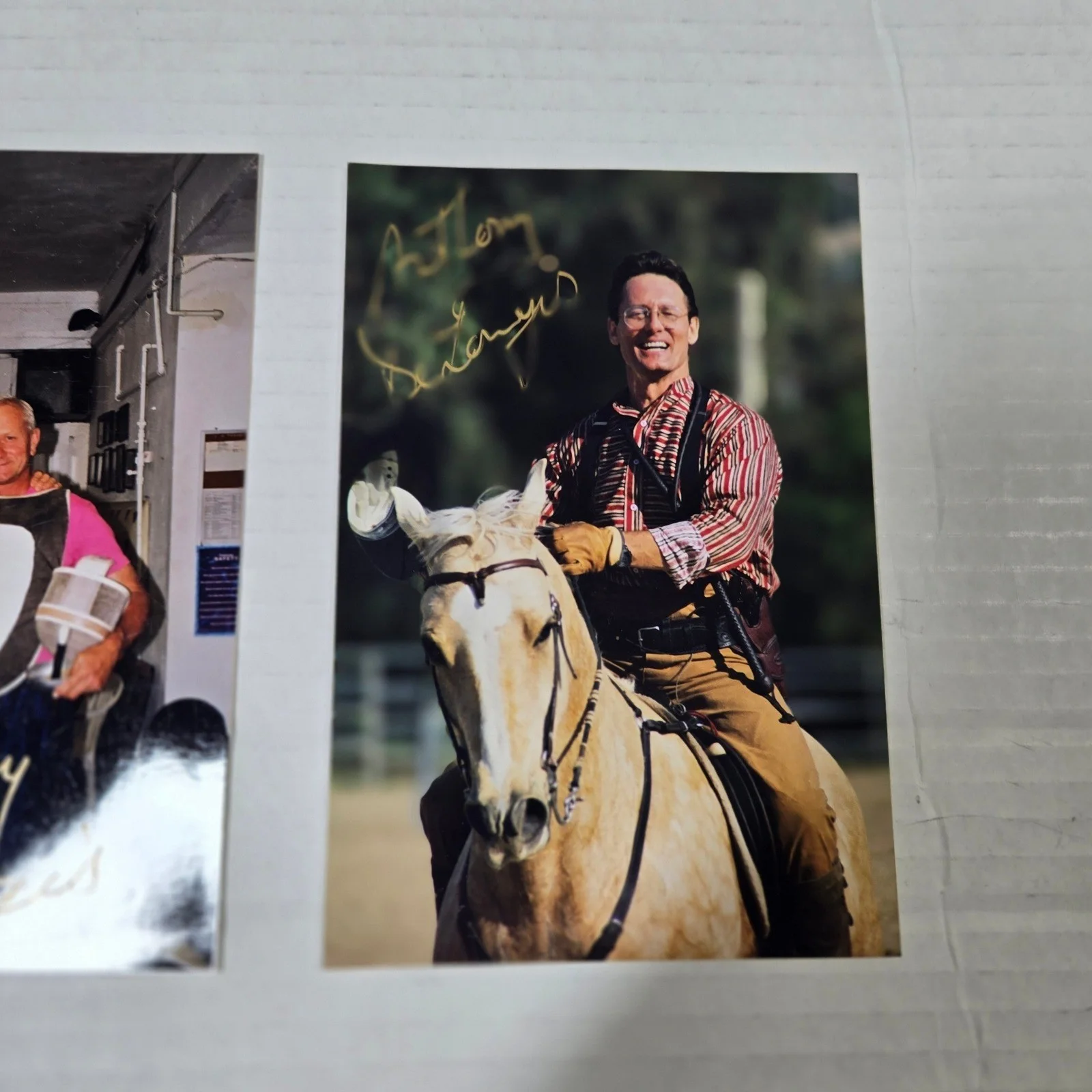 Anthony De Longis Signed Autographed 8x10 Photo Lot of 2 Stuntman Highlander, изображение 3