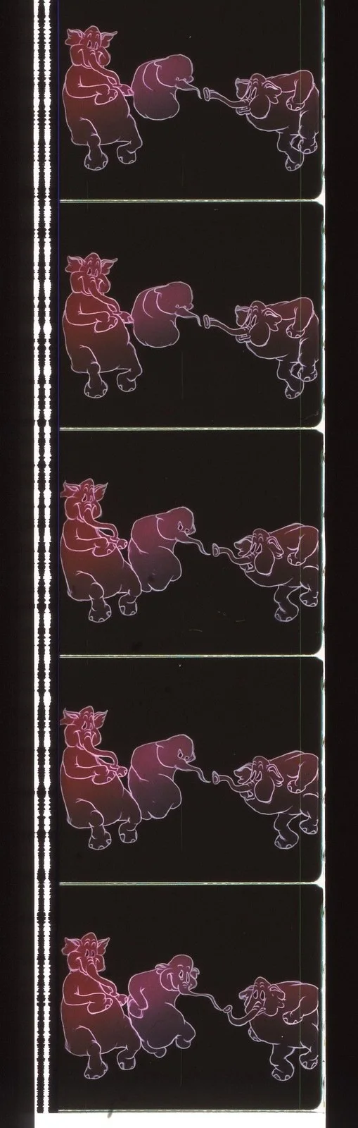 Dumbo 35mm Film Cell strip very Rare var_b, изображение 4