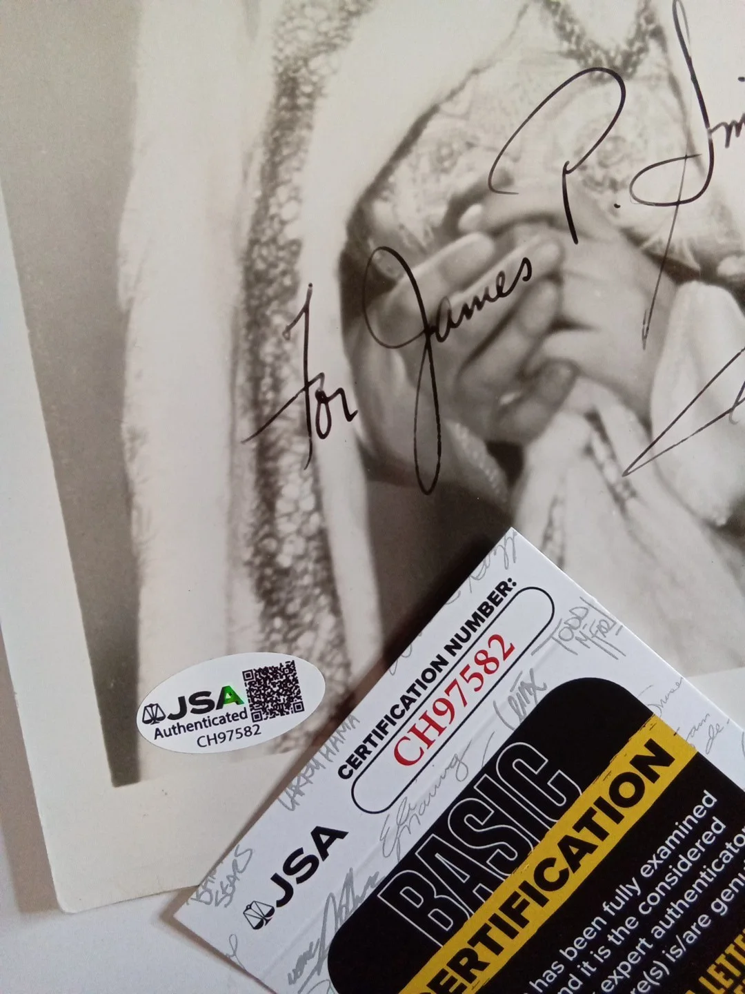 Astrid Varnay Signed 8x10 Photo JSA- Wagnerian Soprano Met Opera Legend, изображение 4