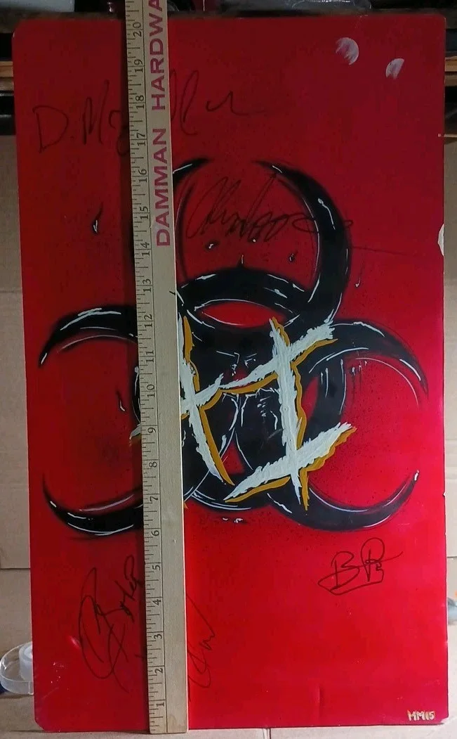 Audio Intoxication Signed/autographed Artwork (Local Florida Metal Band) Logo, изображение 2