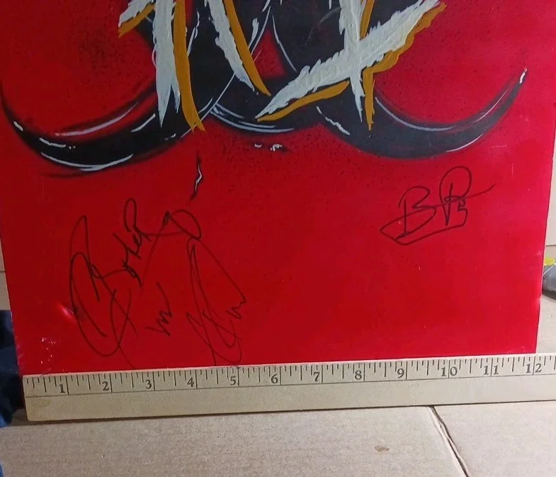 Audio Intoxication Signed/autographed Artwork (Local Florida Metal Band) Logo, изображение 3
