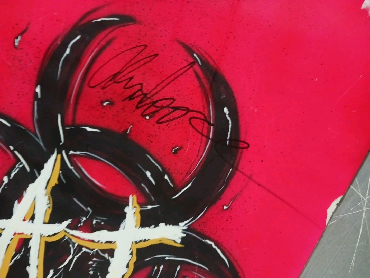 Audio Intoxication Signed/autographed Artwork (Local Florida Metal Band) Logo, изображение 5