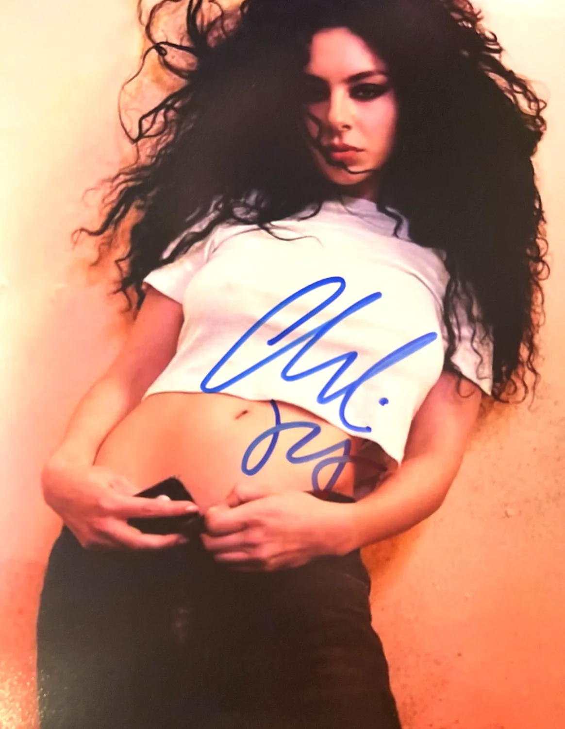 Charli xcx Signed Authentic Original 8x10" REAL Autograph w/COA, image 3