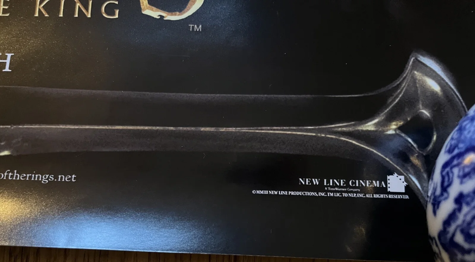 Lord of the Rings: Return of the King. Orig. poster, 2003. Superb cond., изображение 5