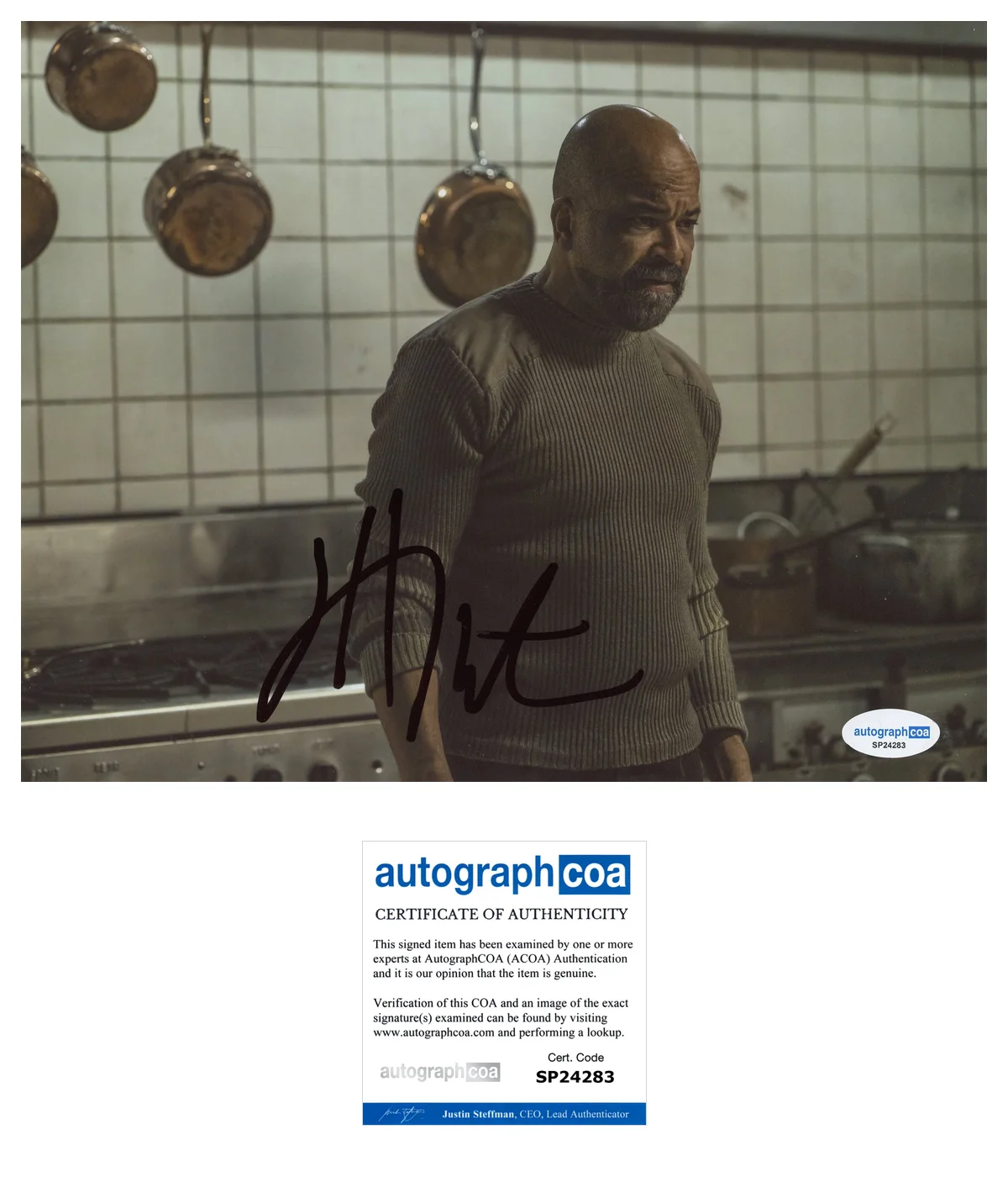 Jeffrey Wright — Jeffrey Wright Signed Autographed THE LAST OF US 'Isaac Dixon' 8x10 Photo ACOA C