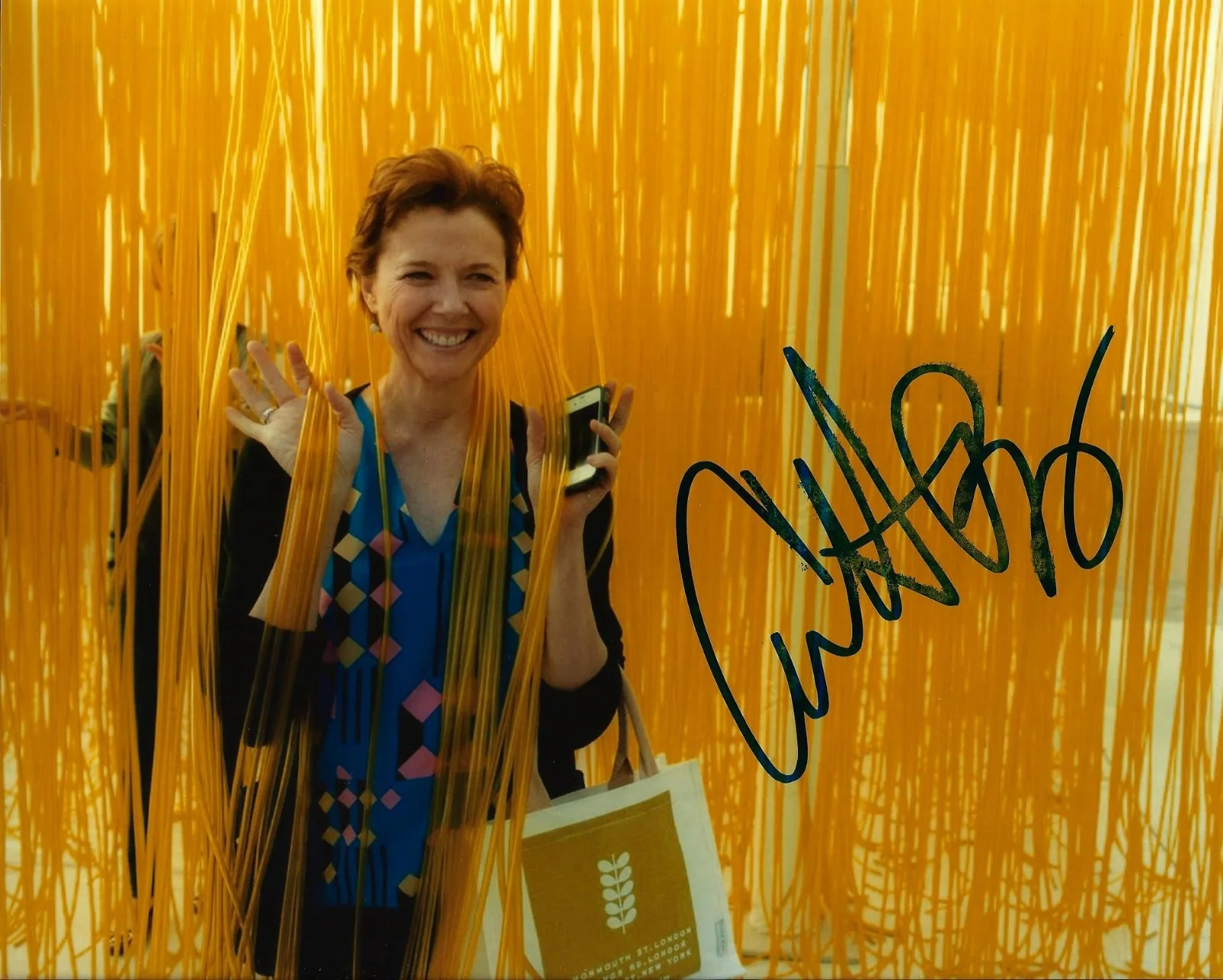 annette bening — Annette Bening signed Face of Love 8x10 photo in person. Bugsy, American Beauty