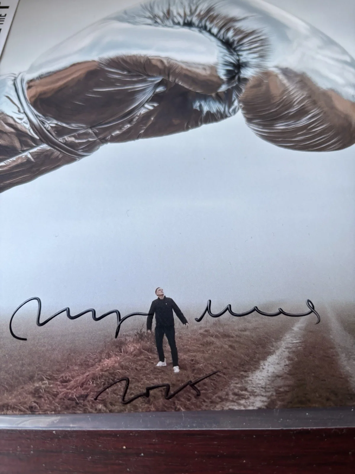 Bryan Adams signed / Autographed Vinyl LP roll with the punches New, image 2