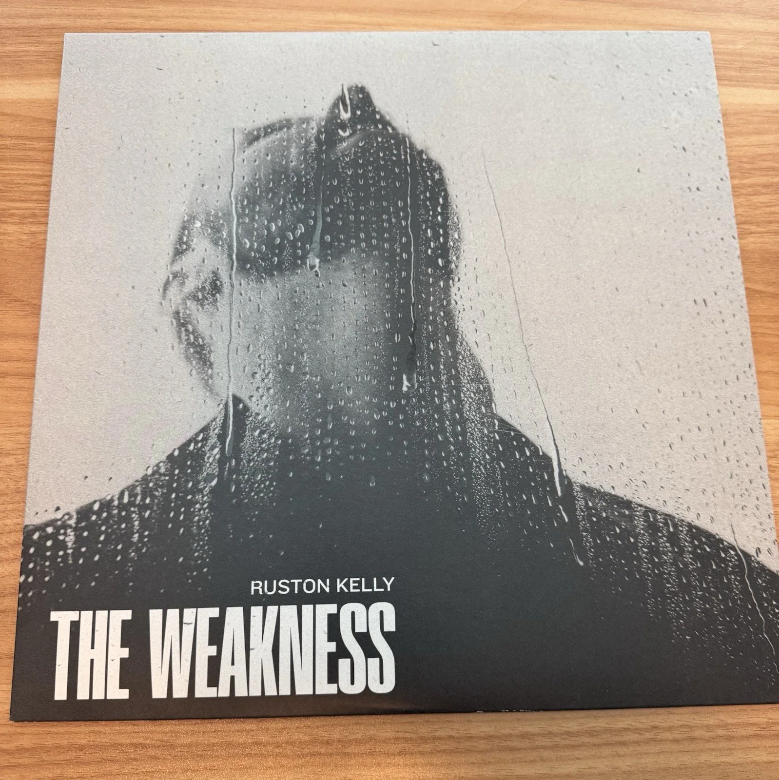 Ruston Kelly The Weakness Signed Original Music Album Vinyl Record LP, изображение 2