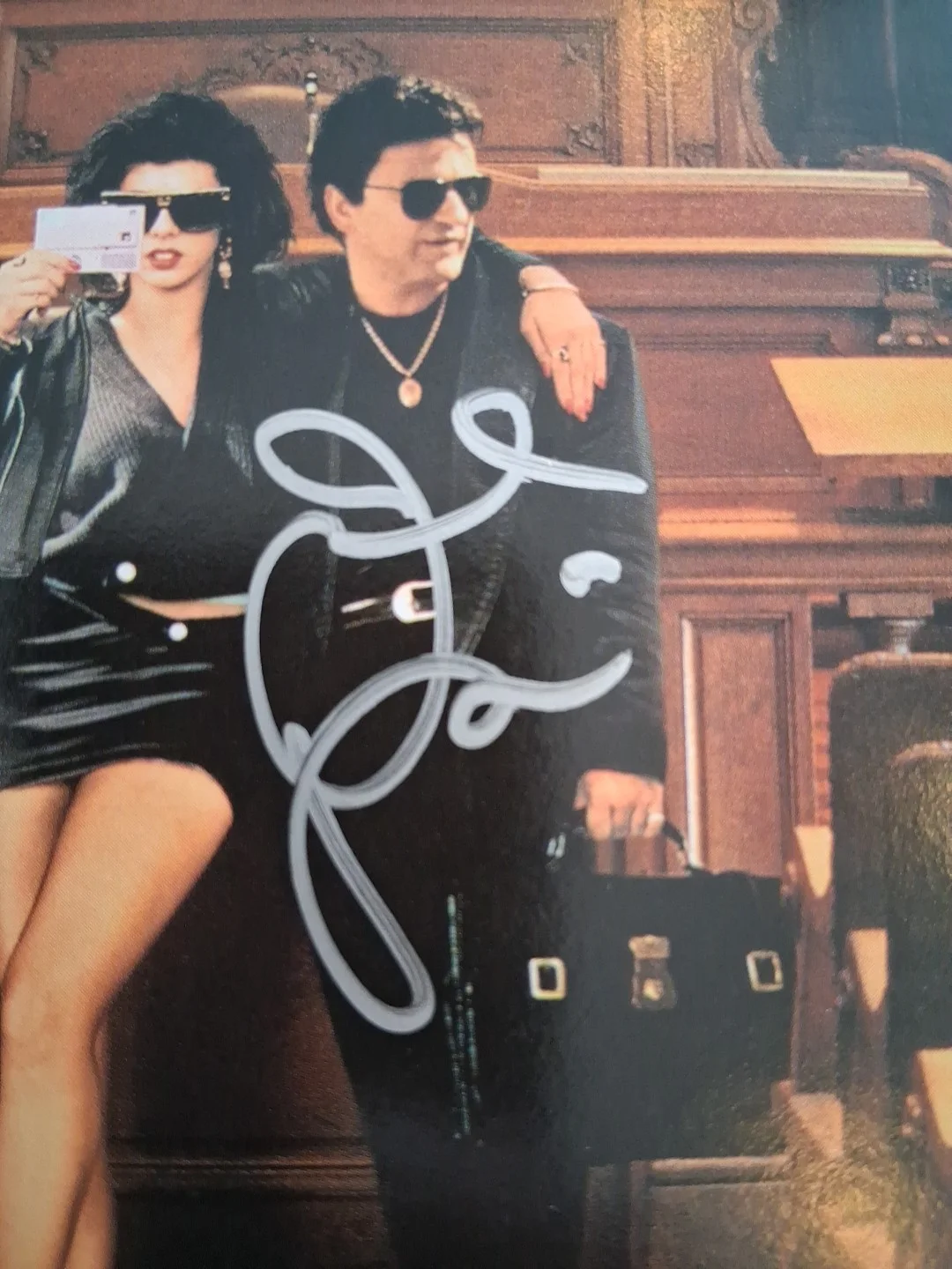 Joe Pesci - was at his last signing ever — Joe Pesci (Last Signing) My Cousin Vinny VHS AUTHENTICATED W/COA, изображение 3