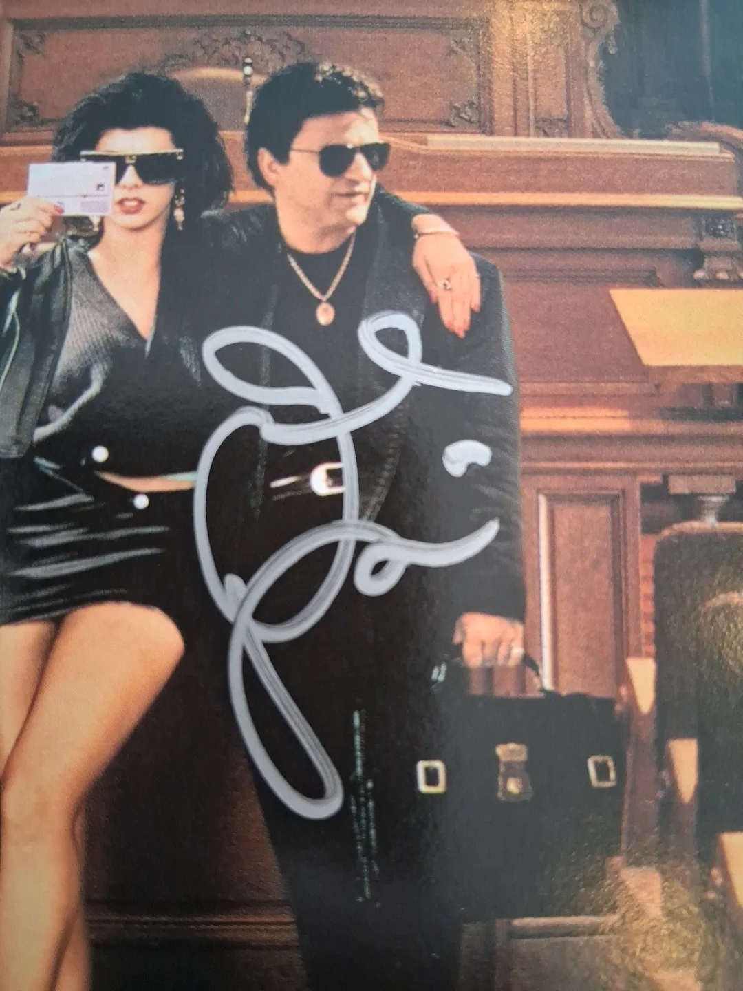 Joe Pesci - was at his last signing ever — Joe Pesci (Last Signing) My Cousin Vinny VHS AUTHENTICATED W/COA, изображение 4