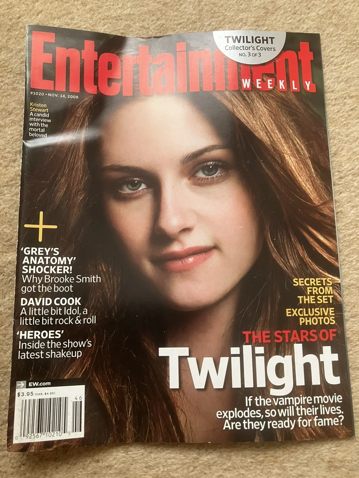 Entertainment Weekly magazine - Twilight Saga - Issue #1020 - 3 collector covers, изображение 2