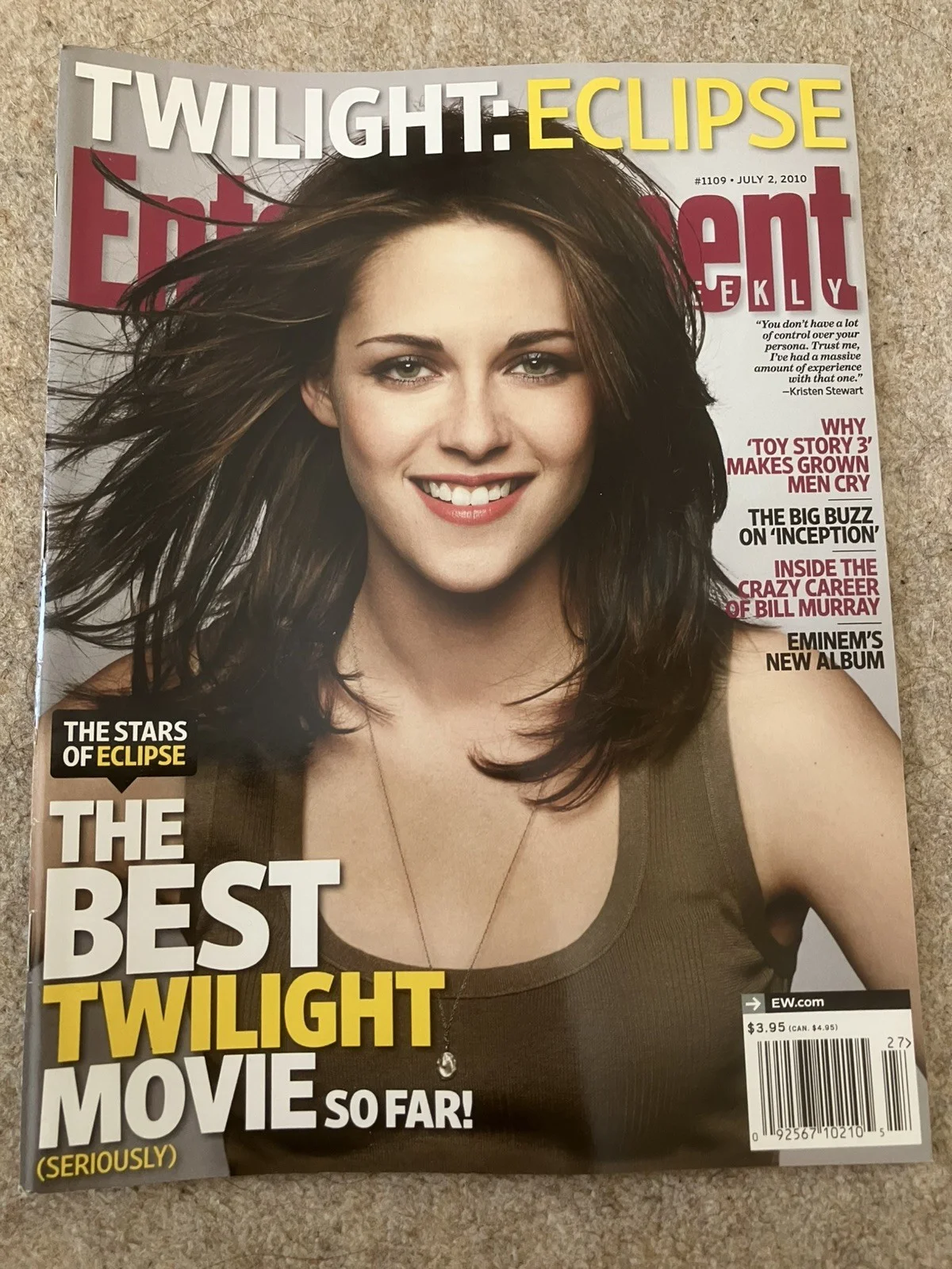 Entertainment Weekly magazine - Twilight Saga Eclipse - Issue #1109 - 2 covers, image 2