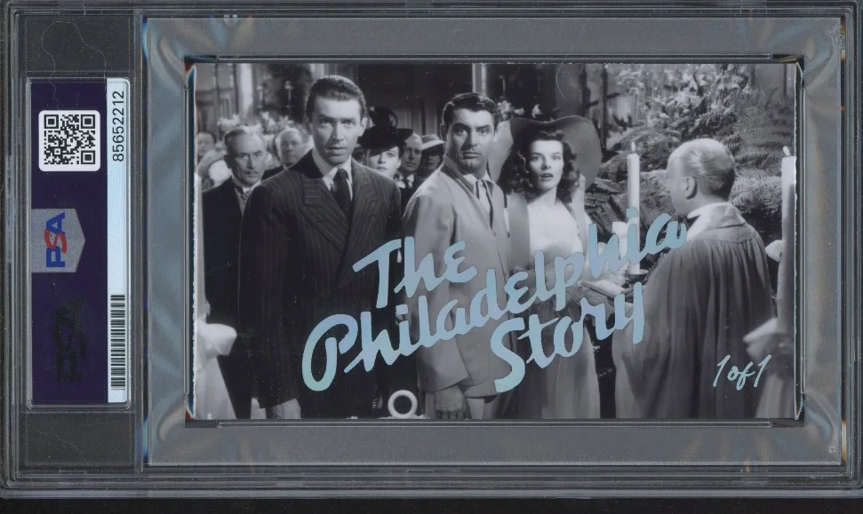 Katharine Hepburn signed Cut 3x5 Custom Card PSA DNA Slab Actress Auto C5784, изображение 2