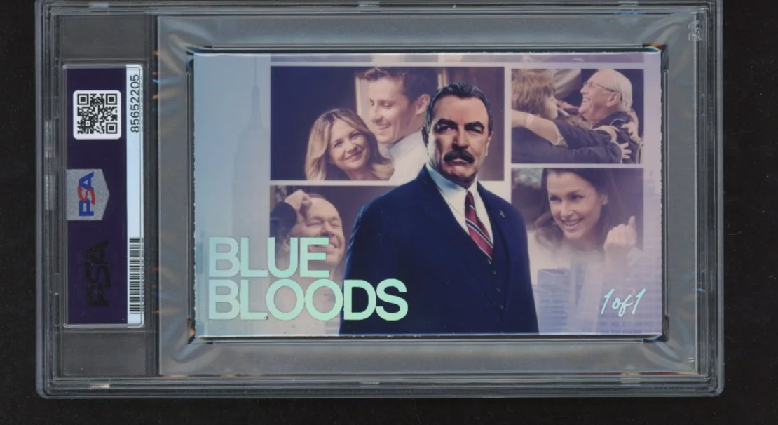Tom Selleck signed Cut 3x5 Custom Card PSA DNA Slab Blue Bloods Auto C5783, изображение 2