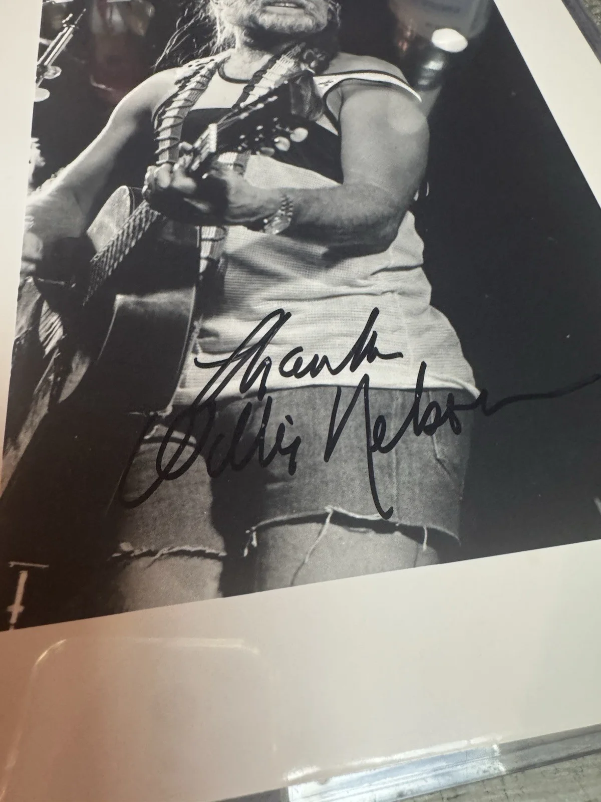 WILLIE NELSON Signed Vintage 8x10 Photo…COUNTRY MUSIC LEGEND..Mueller COA, изображение 2