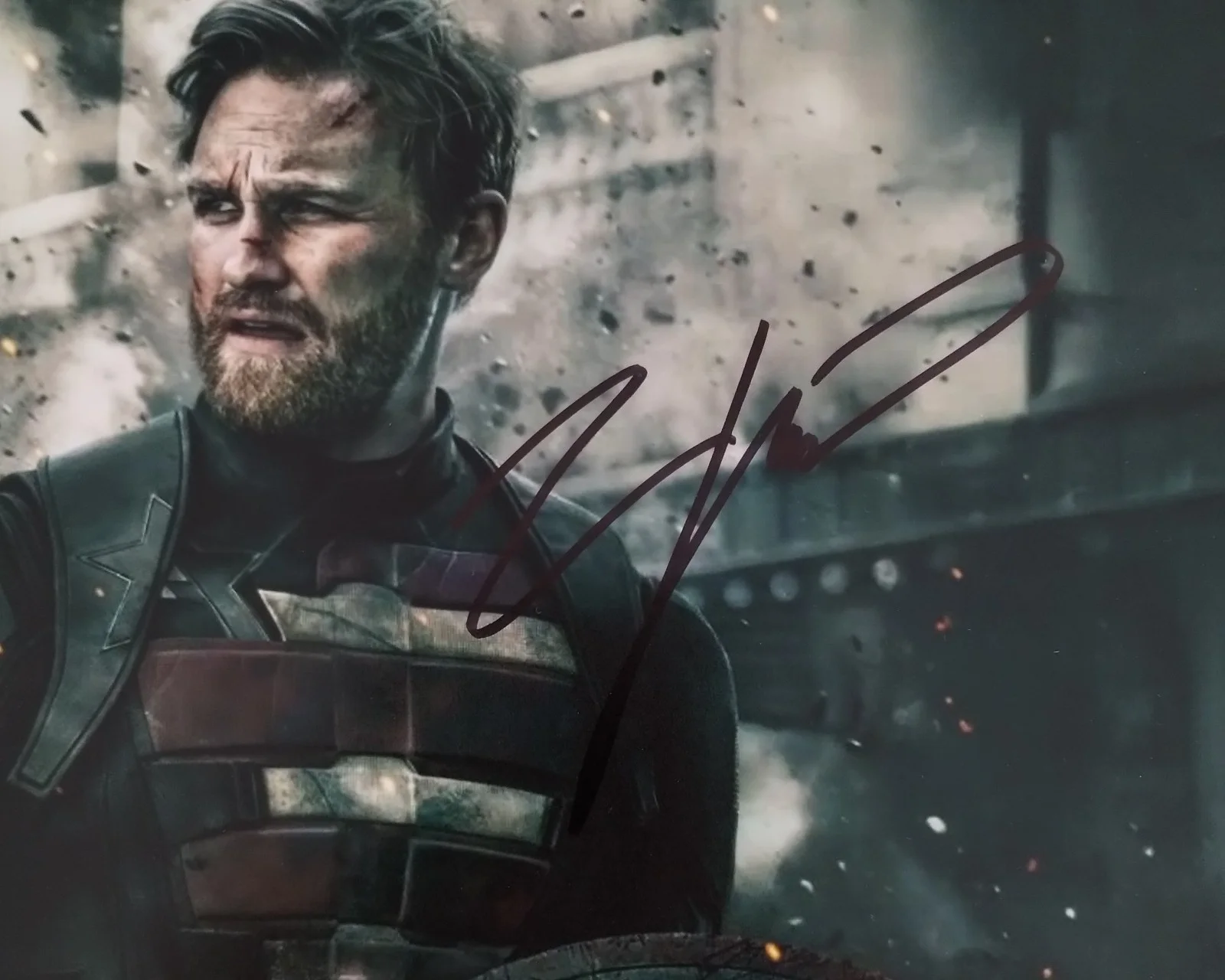 Wyatt Russell U.S. Agent Signed 8 By 10 Matte Photo, изображение 2