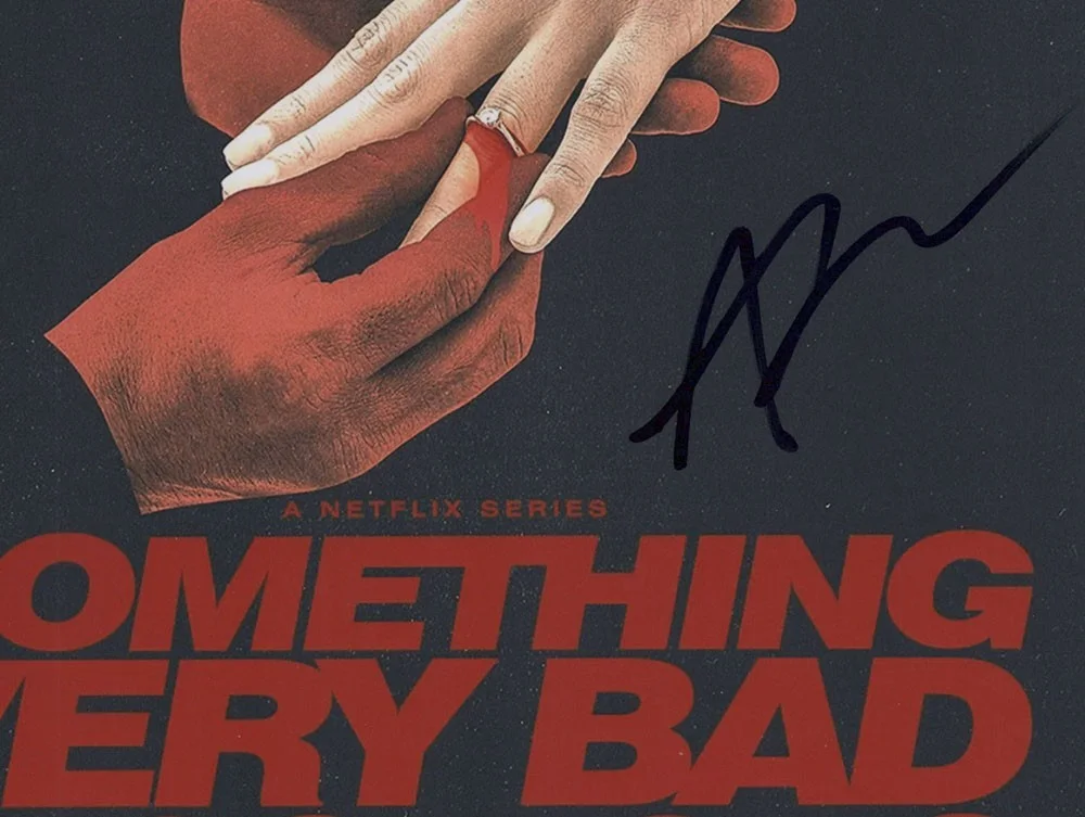 ADAM DiMARCO — Adam DiMarco signed "SOMETHING VERY BAD TO HAPPEN" 8x10 Photo EXACT PROOF a COA, image 3