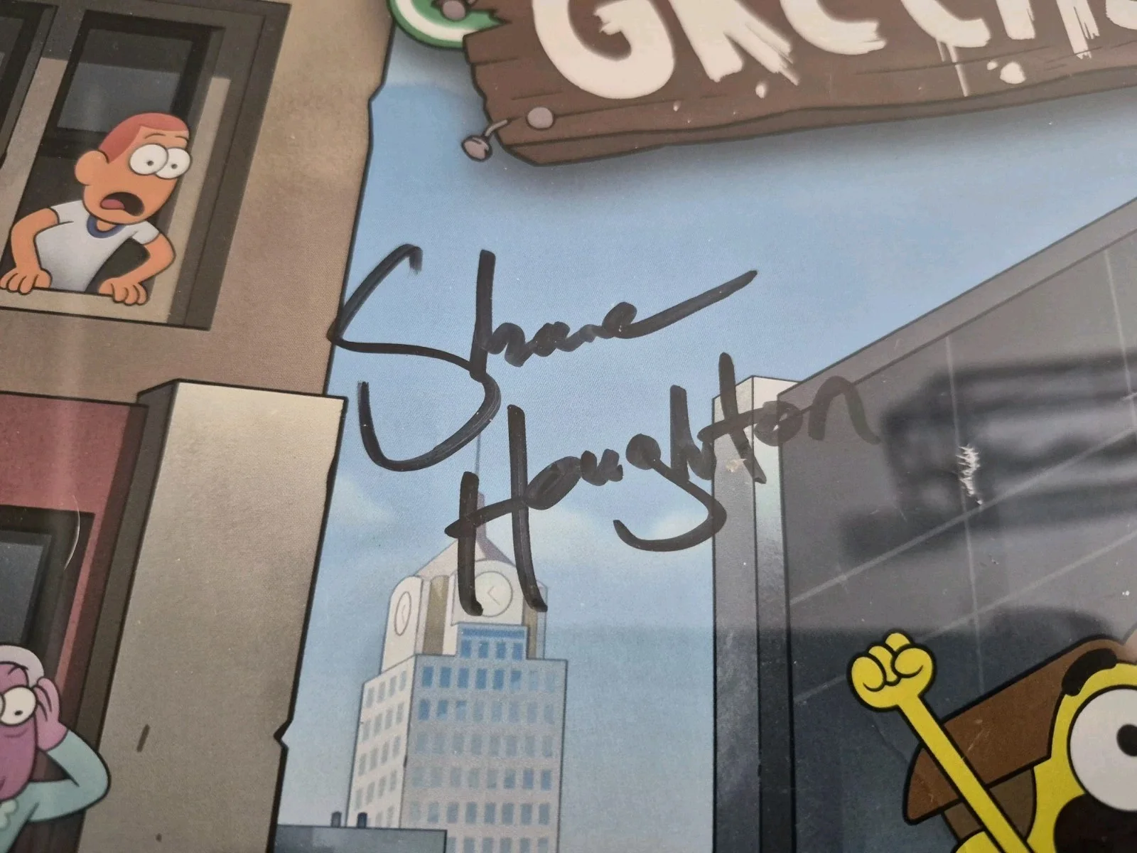 Shane, Chris Houghton — Big City Greens Poster with Shane & Chris Houghton Signatures, image 5