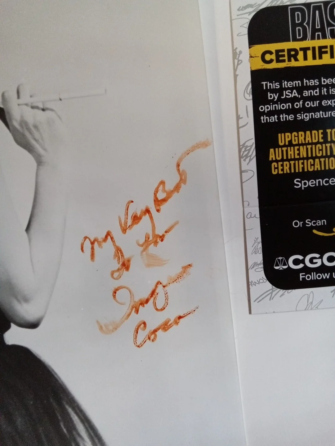 Imogene Coca Signed 8x10 Photo JSA - Your Show Of Shows TV Legend Auto, изображение 3