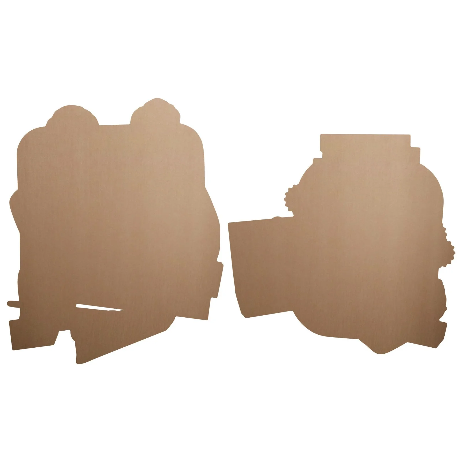 Only Fools and Horses Del Boy, Rodney and Trigger Cardboard Wall Decor Pack of 2, image 2