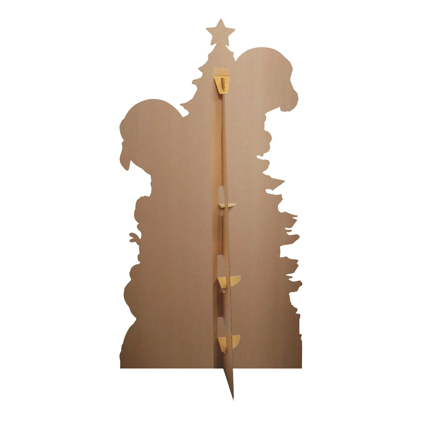 Paw Patrol Christmas Tree Stack Cardboard Cutout with Free Mini Xmas Standee, image 2