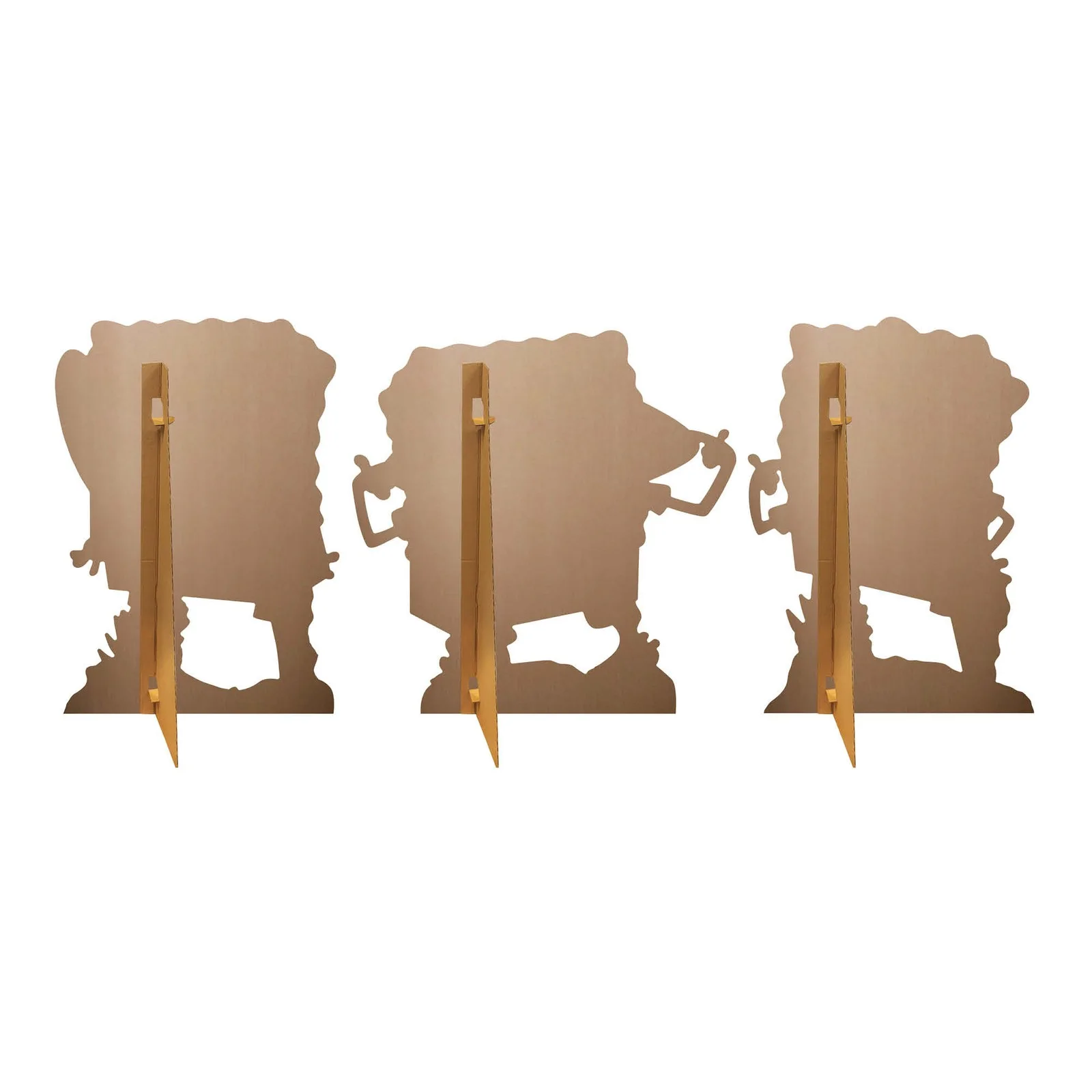SpongeBob Cardboard Cutouts Multipack of 3 Mini Standees, image 2
