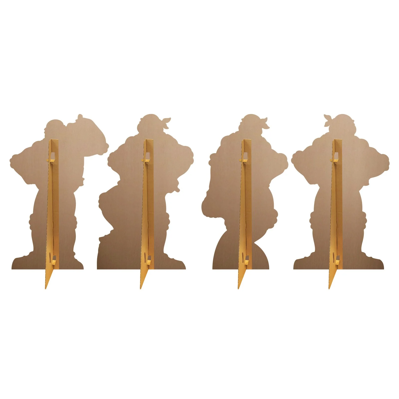 Halloween Teenage Mutant Ninja Turtles Cardboard Multi Pack of 4 Mini Standees, изображение 2