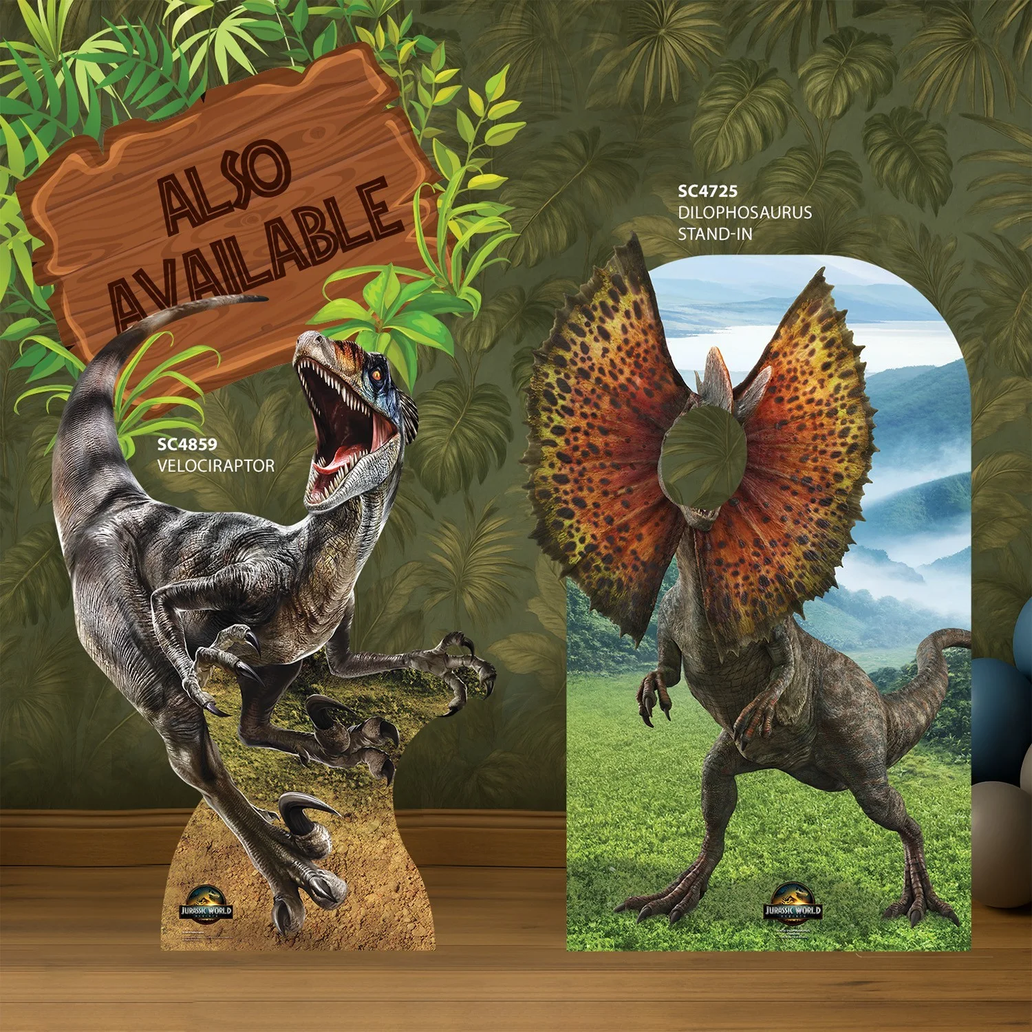 T-Rex Wall Art Cardboard Decoration Dinosaur Jurassic World Rebirth, изображение 4