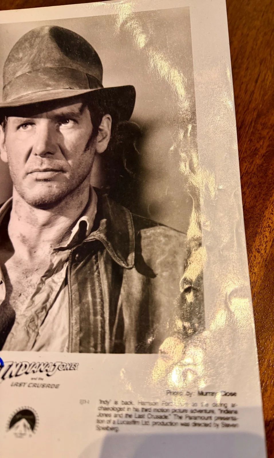 Harrison Ford — Harrison Ford Indiana Jones Last Crusade Signed Auto 8x10 Photo BAS Beckett LOA, изображение 4