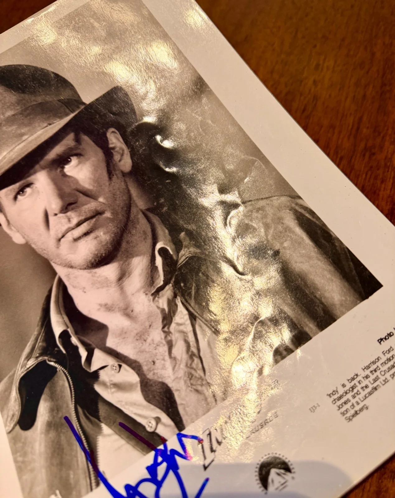 Harrison Ford — Harrison Ford Indiana Jones Last Crusade Signed Auto 8x10 Photo BAS Beckett LOA, изображение 5