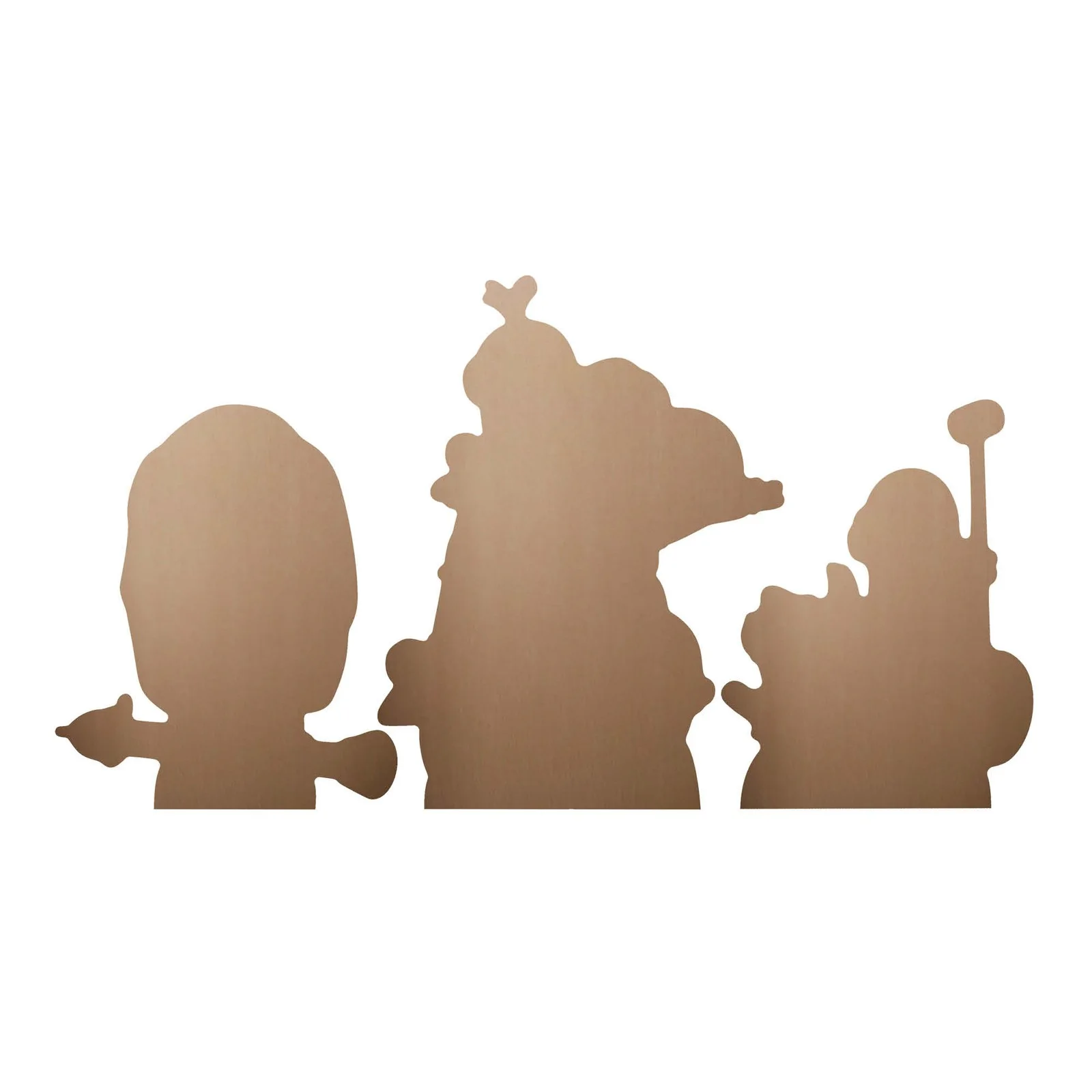 Minions British Invasion Shelf Top Cardboard Cutouts Pack of 3 28cm Tall, image 2