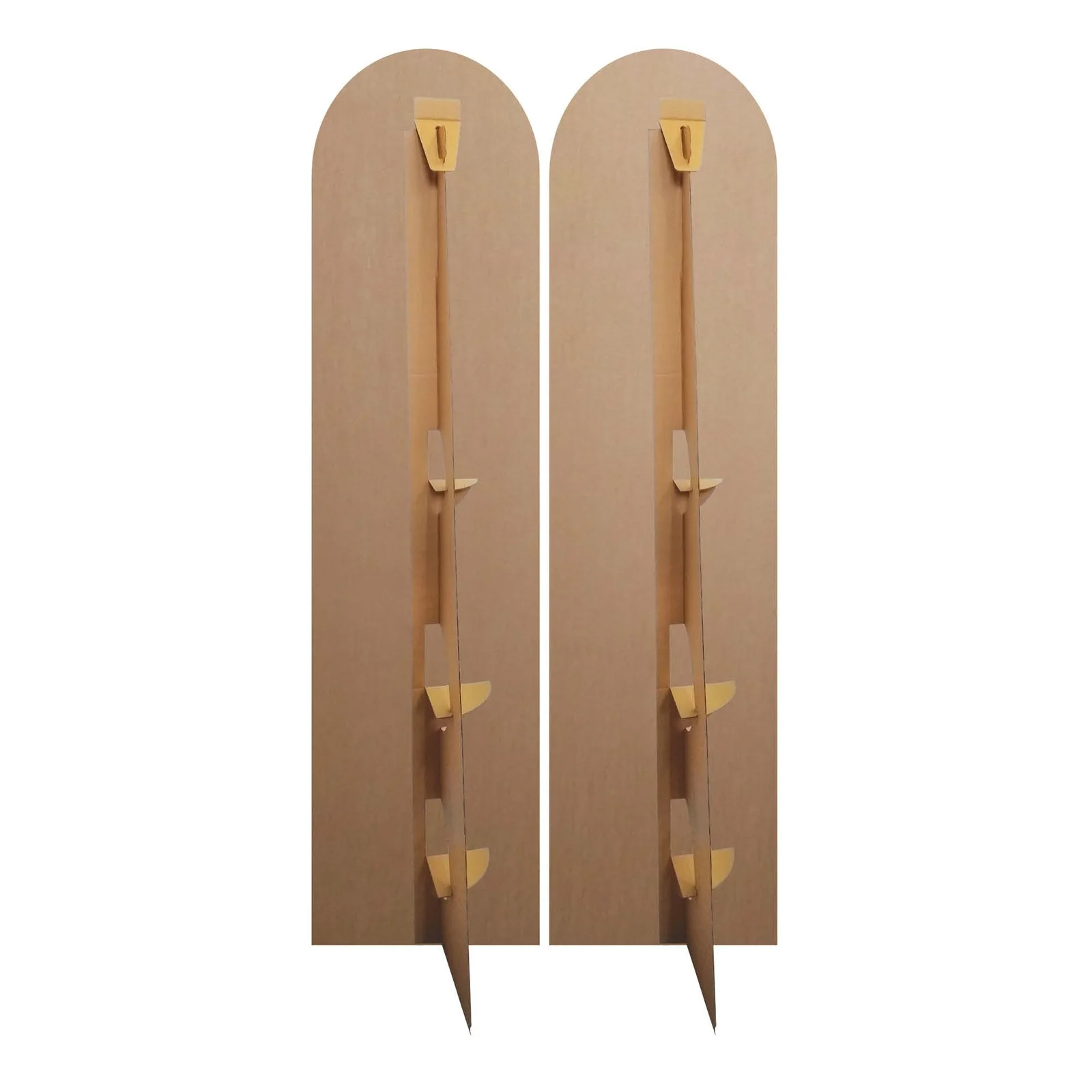 Wicked Double Cardboard Backdrop Sailboard Scene Pink and Green Party Standee, изображение 2