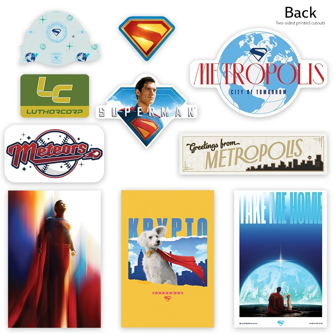 Superman Room Decoration Pack Logo Pack, image 3